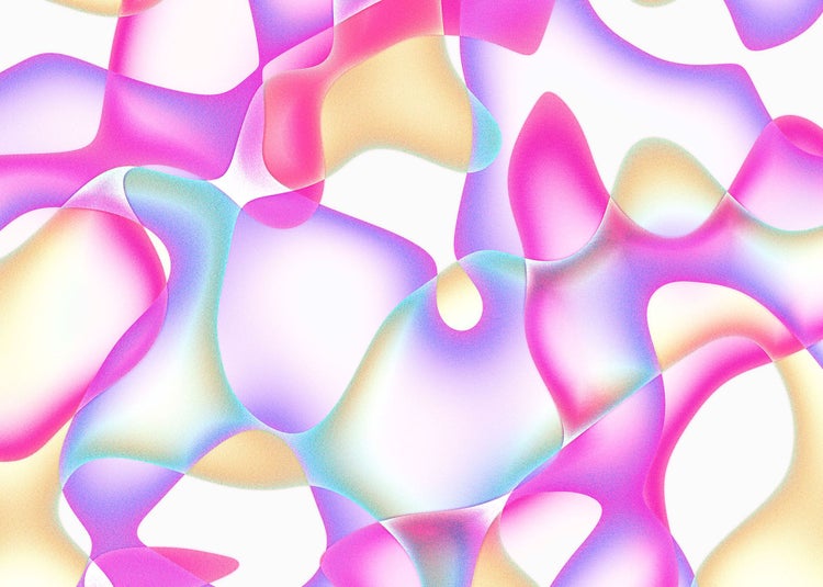 Abstrakte Formen und Muster