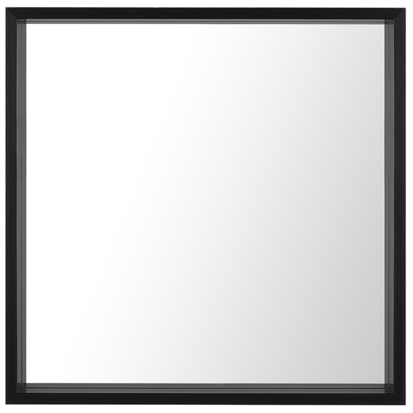 Wandspiegel BRIGNOLES 50 cm 50 cm Schwarz
