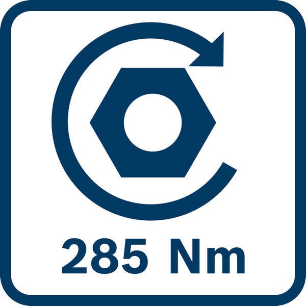 Drehmoment Symbol 285 Nm