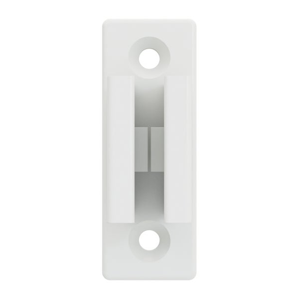 Geiger Kurbelhalter | für 12-17 mm Kurbeln | Wandabstand 25 mm | Kunststoff | weiß