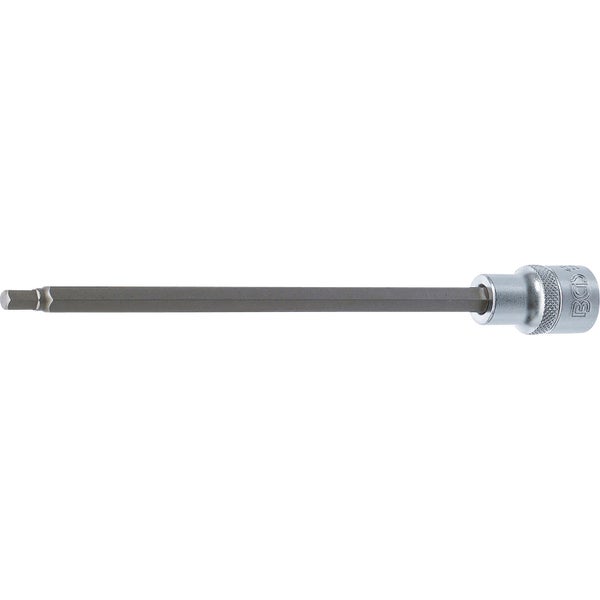 BGS Bit-Einsatz Länge 200 mm Antrieb Innenvierkant 12,5 mm (1/2) Innensechskant 6 mm - 4276