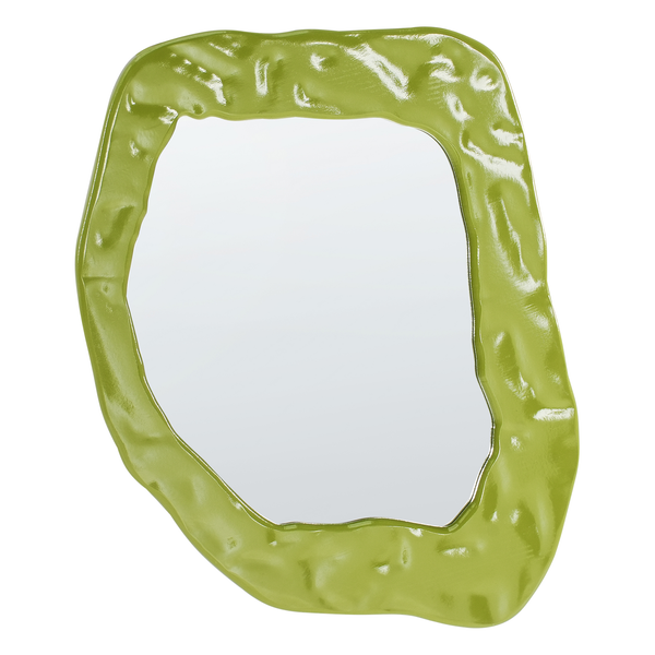 Dekorativer Spiegel mit unregelmäßigem Rahmen