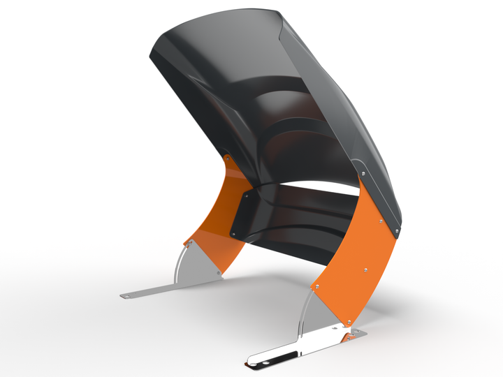 Windschutzscheibe für Schneefräse