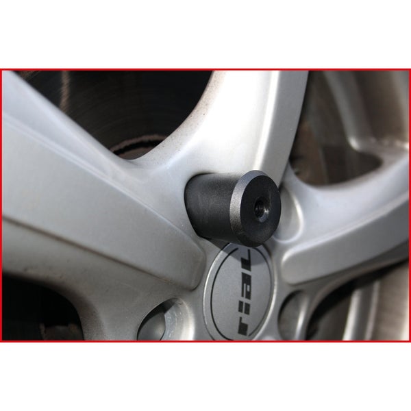 Radschraubensicherung am Autorad