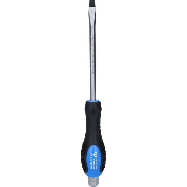 BRILLIANT TOOLS Schraubendreher Schlitz mit Schlagkappe 8,0 mm - BT034805