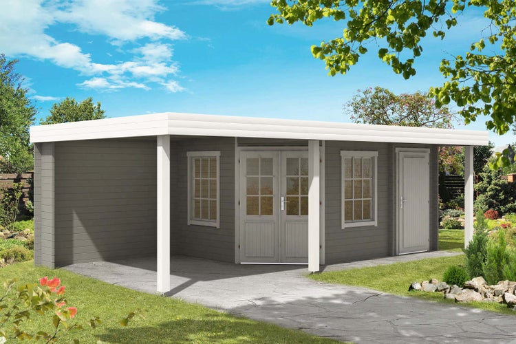 Küchenarmatur in Schwarz mit rotem Auslauf