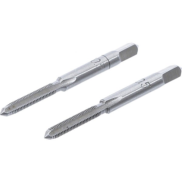 Gewindebohrer Set in transparenter Kunststoffverpackung