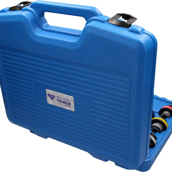 Brilliant Tools Kühlkreislauf Diagnose Set im blauen Koffer
