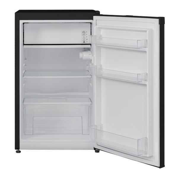Telefunken Kühlschrank mit Gefrierfach (nur für Eiswürfel) 89 Liter Nutzinhalt Freistehend CF-33-101-B2 schwarz