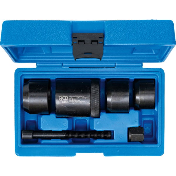 BGS technic Auspresswerkzeug-Satz in geöffnetem, blauem Koffer