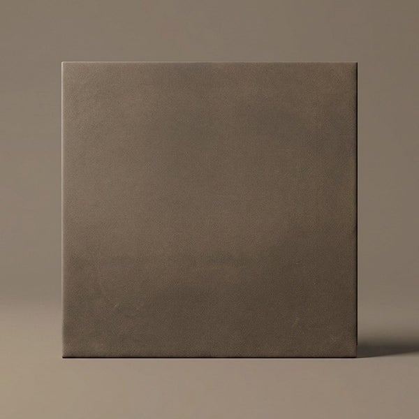 Quadratische Bodenfliese oder Wandfliese mit matter Oberfläche für den Innenbereich