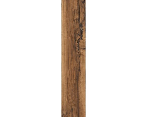 Wand- und Bodenfliese Blade natur fonce 24x120cm