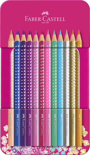 Faber-Castell Buntstifte Sparkle 12er Set