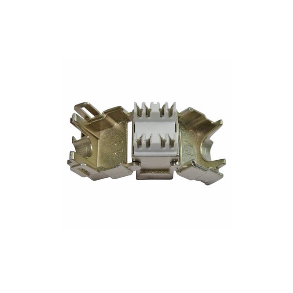 Keystone-Modul RJ45 aus Metall, werkzeugfreier Netzwerkstecker mit offenem Gehäuse