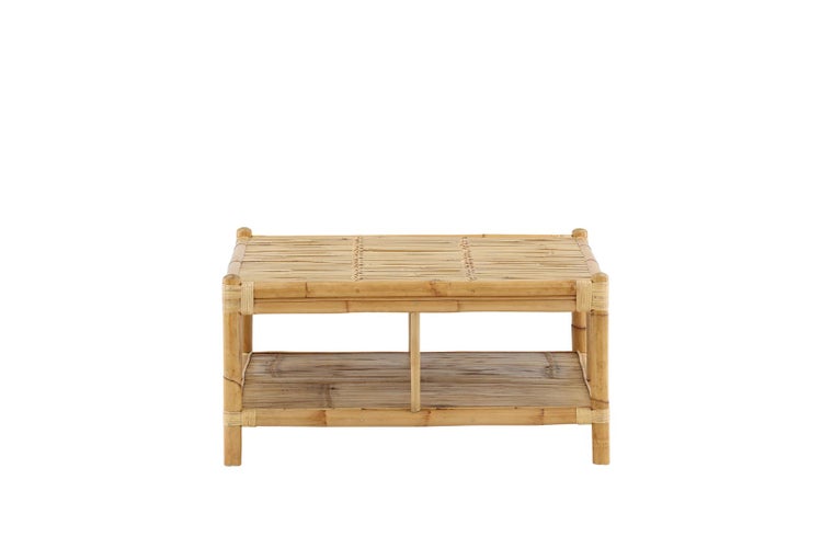 Cane Couchtisch Bambus. 90 X 90 X 45 cm