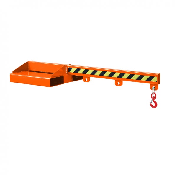 Schwenkarm für Gabelstapler mit Haken
