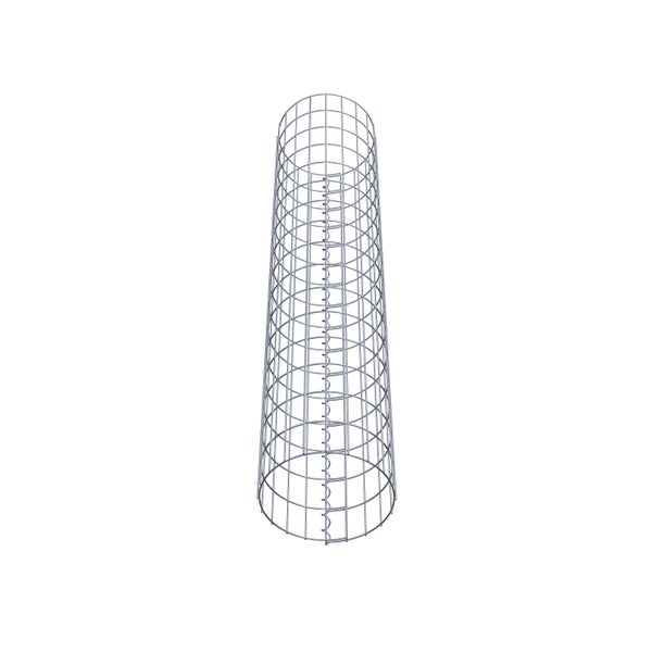Gabionensäule Durchmesser 32 cm, MW 5 x 10 cm rund - Höhe: 1,60 m