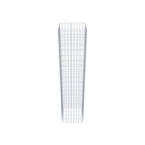 Gabionensäule 42 x 42 cm, MW 5 x 10 cm eckig - Höhe: 1,90 m