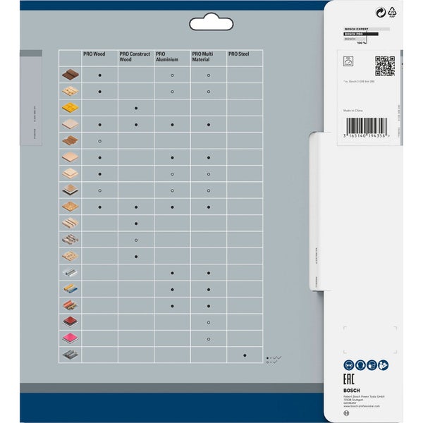 Bosch PRO Wood Kreissägeblatt 250 x 3,2 x 30 mm - 2608640644