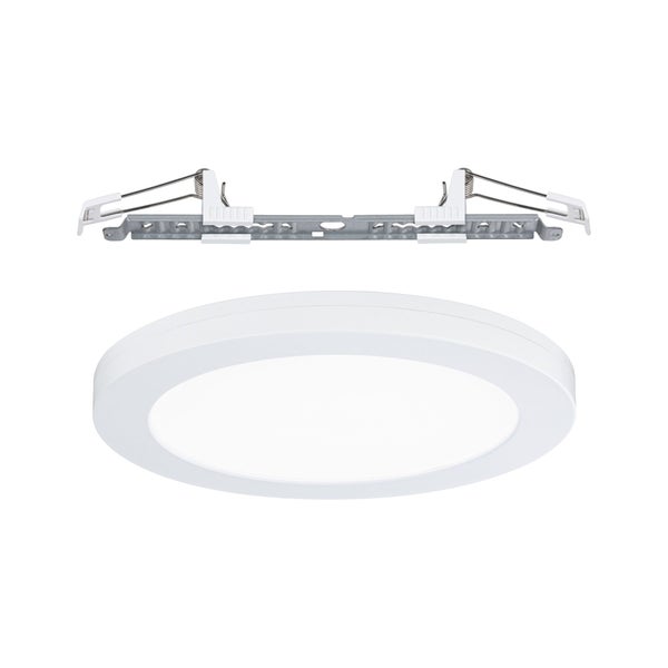 Runde LED Einbauleuchte mit Montagehalterung zur Deckenmontage