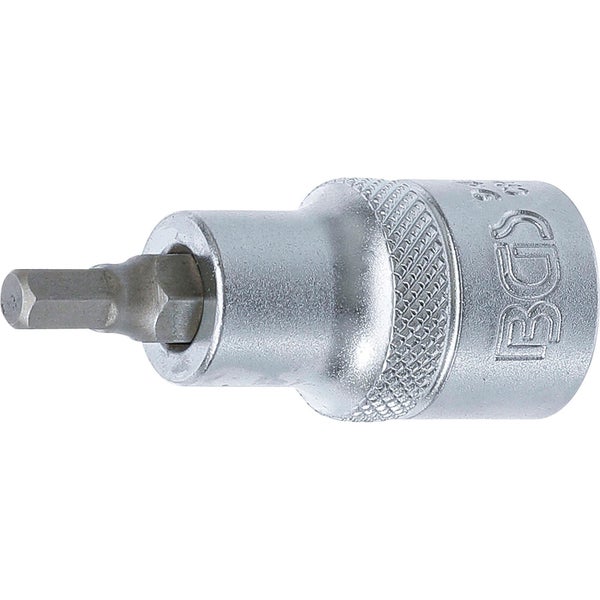 BGS Bit-Einsatz Antrieb Innenvierkant 12,5 mm (1/2) Innensechskant 5,5 mm - 9467