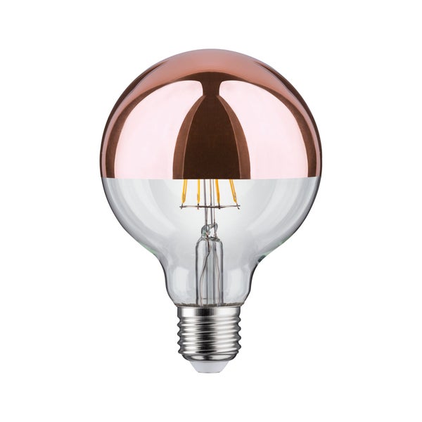 Modern Classic Edition Standard 230V LED Globe Kopfspiegel E27 G95 600lm 6,5W 2700K Kopfspiegel Kupfer