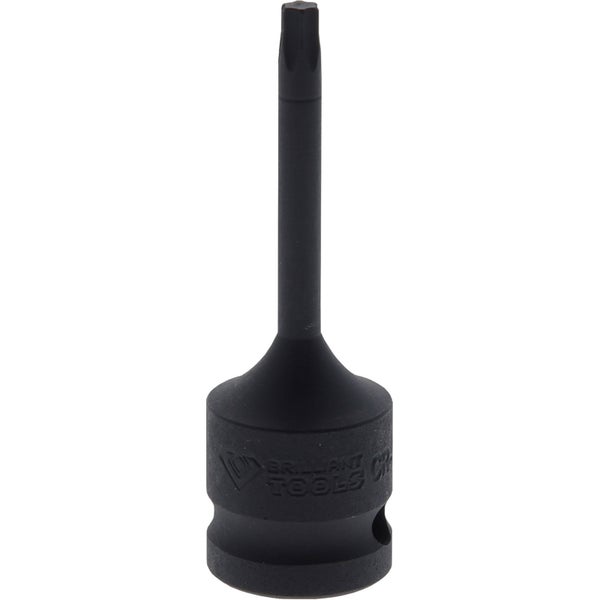 BRILLIANT TOOLS 1/2 Kraft Bit-Stecknuss Torx T30 - BT022601