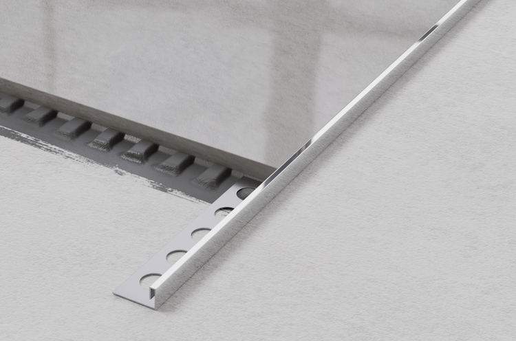 Fliesenprofil aus Metall