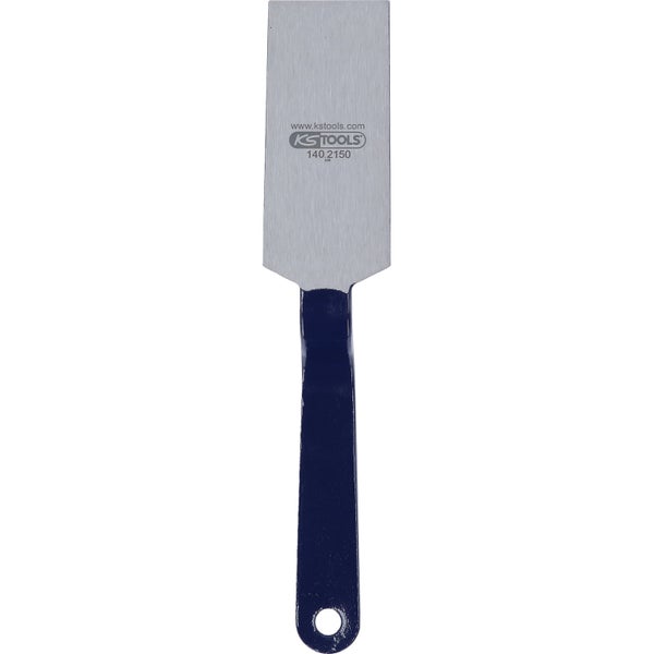 Schaber mit Stahlklinge und Kunststoffgriff