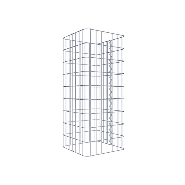 Gabionensäule 37 x 37 cm, MW 5 x 10 cm eckig - Höhe: 0,90 m