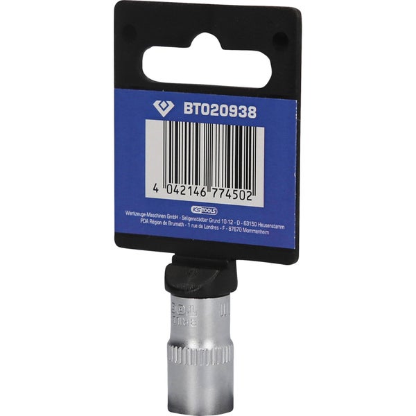 Steckschlüssel auf Verpackung