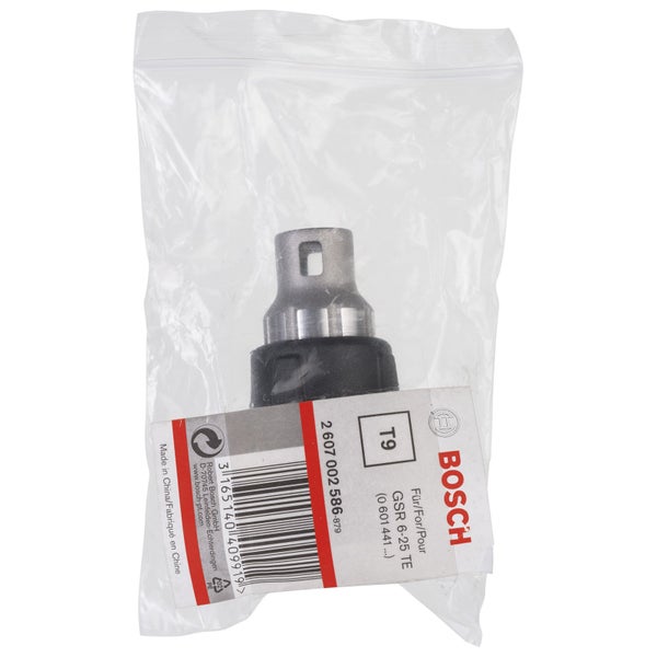Bosch T9 Werkzeugadapter in Plastikverpackung