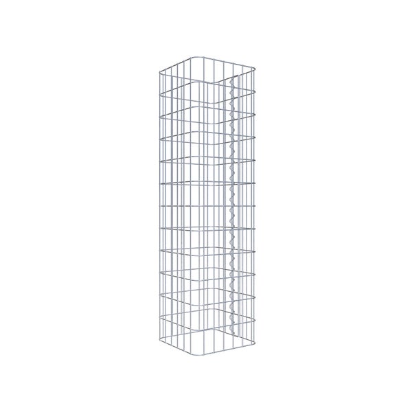 Gabionensäule 32 x 32 cm, MW 5 x 10 cm eckig - Höhe: 1,20 m