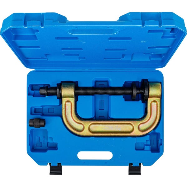 Blauer Werkzeugkoffer für BGS Pressrahmen
