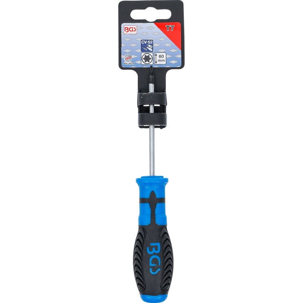 BGS Schraubendreher T-Profil (für Torx) T7 Klingenlänge 80 mm - 4914