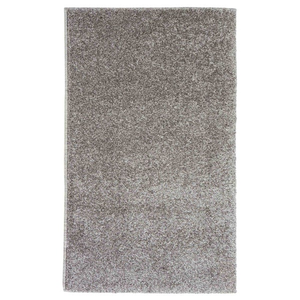 Hochflor-Teppich Shaggy rechteckig Grau