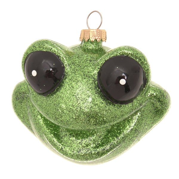 Froschförmiger Christbaumschmuck