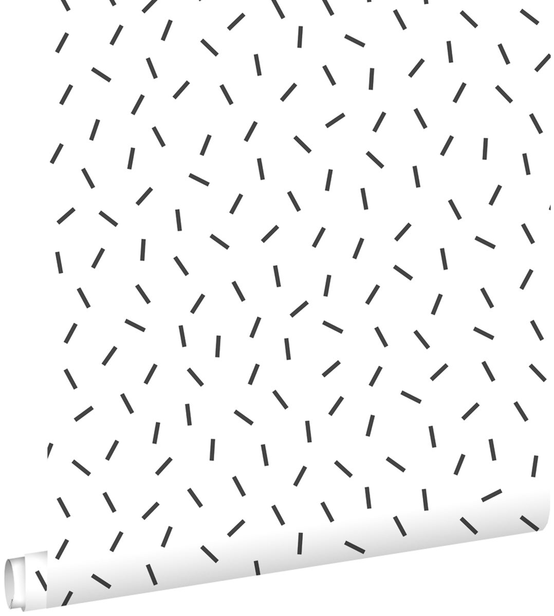ESTAhome Tapete grafisches Motiv Schwarz-Weiß - 0,53 x 10,05 m - 139064