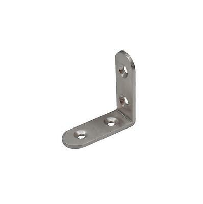 Winkelverbinder aus Metall mit vier Schraublöchern zur stabilen Holzverbindung.