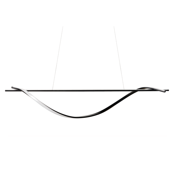 Moderne Hängeleuchte mit wellenförmigem Design