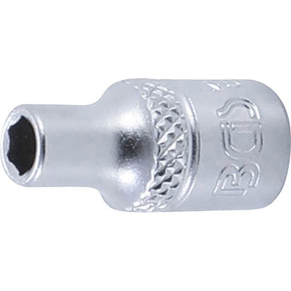 BGS Steckschlüssel-Einsatz Sechskant Antrieb Innenvierkant 6,3 mm (1/4) SW 4,5 mm - 2475
