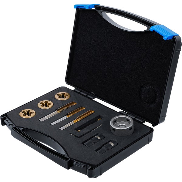 Gewindebohrer und Schneideisen Set im Koffer