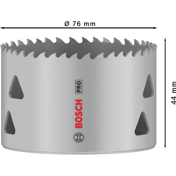 Bosch PRO Multi Material Lochsäge 76 mm mit Gewinde - 2608901526