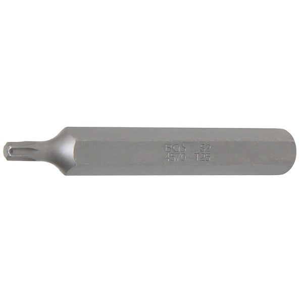 BGS Bit Länge 75 mm Antrieb Außensechskant 10 mm (3/8) T-Profil (für Torx) T25 - 4570