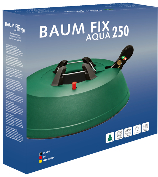 Christbaumständer Baum Fix 250 mit Wasserbehälter in Verpackung