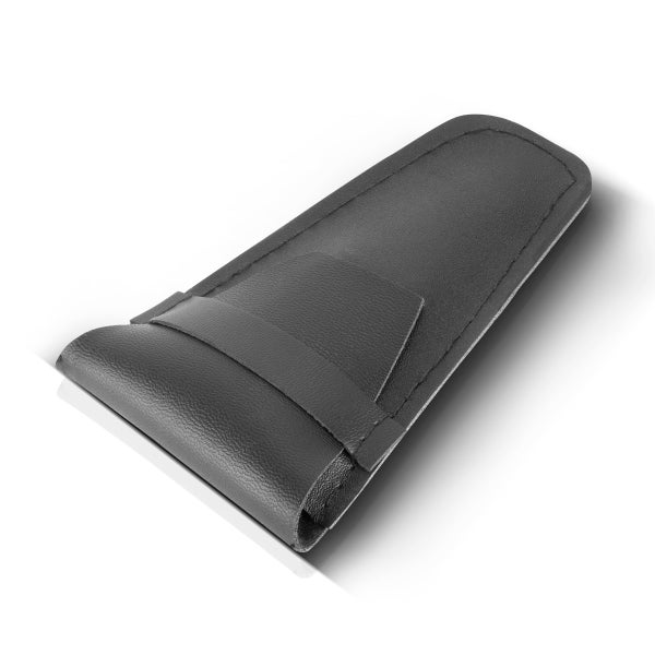 Schweißnahtlehre aus Metall für Flach- und Kehlschweißnähte in den Winkeln 60, 70, 80 und 90 Grad mit Messskala.