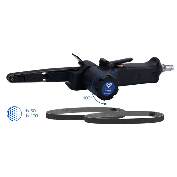 Bandschleifer für Druckluftbetrieb