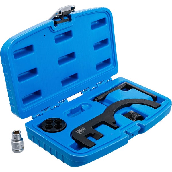 BGS Technic Arretierwerkzeug-Satz in einem blauen Werkzeugkoffer