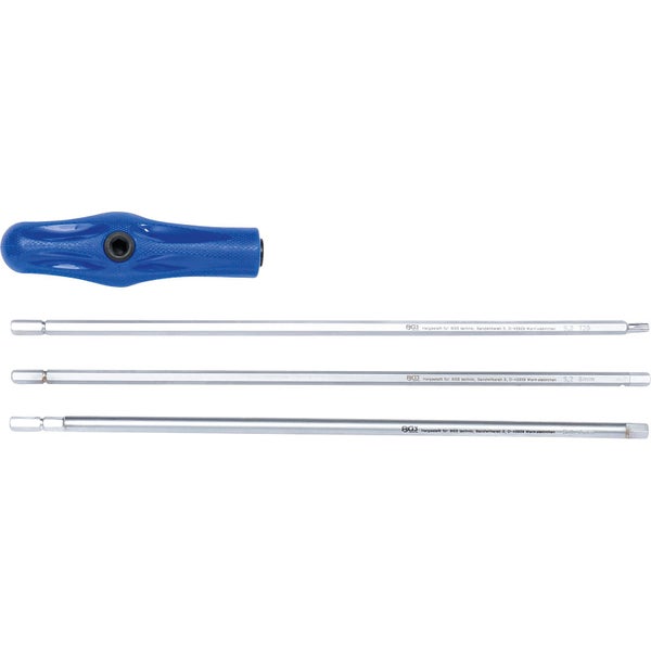 BGS Spezial-Schraubendreher-Satz T-Profil (für Torx) Innensechskant 4tlg. - 7840