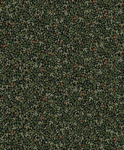 Masureel Tapete Blumen Grün - 53 cm x 10.05 m - 632032